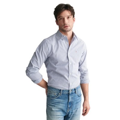 риза,с,дълъг,ръкав,мъжки,ризи,gant,3240172,long,sleeve,shirt,blue