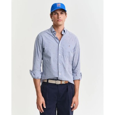 риза,с,дълъг,ръкав,мъжки,ризи,gant,3250036,long,sleeve,shirt,blue