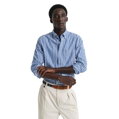 риза,с,дълъг,ръкав,мъжки,ризи,gant,3250031,long,sleeve,shirt,rich,blue,(blue)