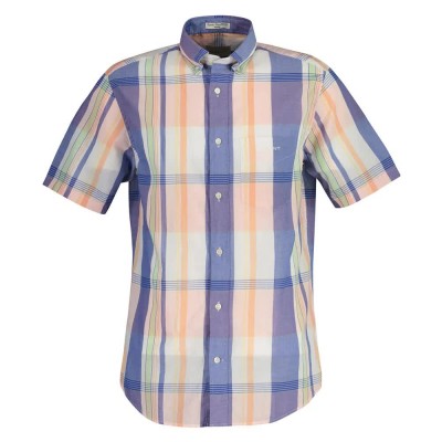 риза,с,къс,ръкав,мъжки,ризи,gant,3250068,short,sleeve,shirt,multicolor,(eggshell)