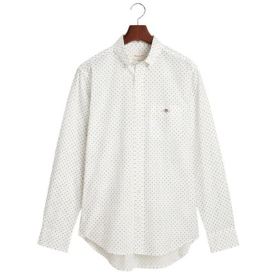 риза,с,дълъг,ръкав,мъжки,ризи,gant,3250056,long,sleeve,shirt,eggshell,(white)