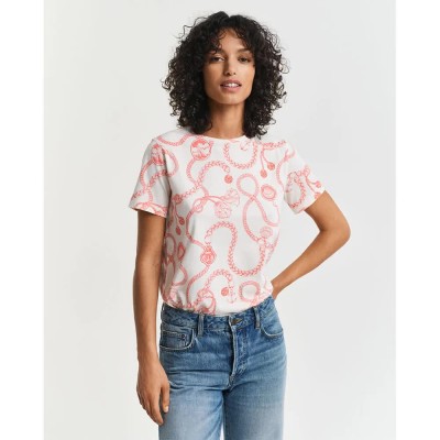 тениска,дамски,тениски,gant,4200587,short,sleeve,t,shirt,white