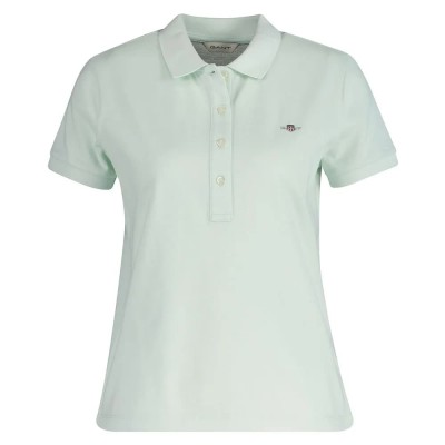 дамски,блузи,с,яка,gant,4200870,polo,green,(faded,mint)