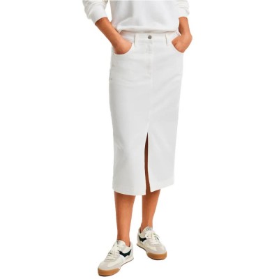 пола,дамски,поли,и,рокли,gant,4400180,denim,skirt,white,(eggshell)