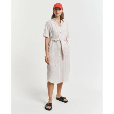 рокля,дамски,поли,и,рокли,gant,4503391,dress,beige,(dry,sand)