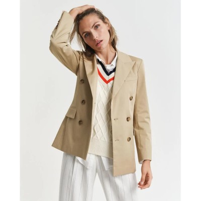 сако,дамски,сака,gant,4770325,blazer,beige,(oak,beige)