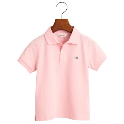 детски,блузи,с,яка,gant,802546,short,sleeve,polo,pink