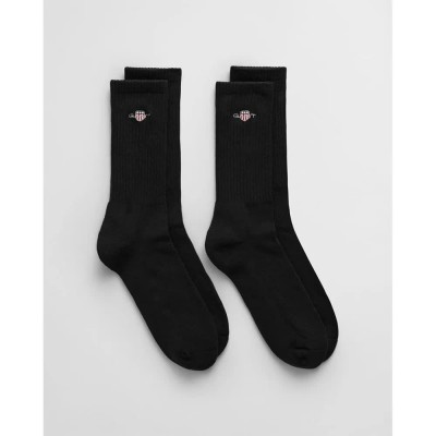 чорапи,мъжки,чорапи,gant,9960350,socks,2,pairs,black
