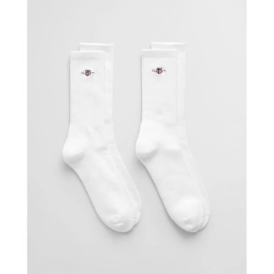 чорапи,мъжки,чорапи,gant,9960350,socks,2,pairs,white,(white)