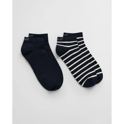 чорапи,мъжки,чорапи,gant,9960351,socks,2,pairs,blue,(marine)
