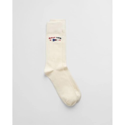 чорапи,мъжки,чорапи,gant,9960344,socks,cream,(beige)