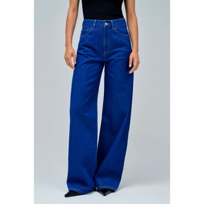дънки,дамски,панталони,salsa,jeans,21010581,wide,leg,jeans,blue