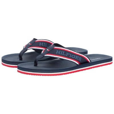 джапанки,мъжки,джапанки,и,чехли,tommy,hilfiger,comfort,beach,flip,flops,blue