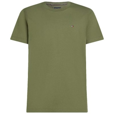 тениска,мъжки,тениски,tommy,hilfiger,ess,seasonal,short,sleeve,t,shirt,green,(battle,green)