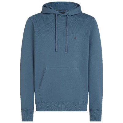 суичър,мъжки,пуловери,tommy,hilfiger,essential,terry,hoodie,blue,(aegean,sea)