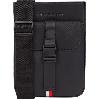 чанти,за,през,рамо,tommy,hilfiger,foundation,mini,crossbody,black,(black)