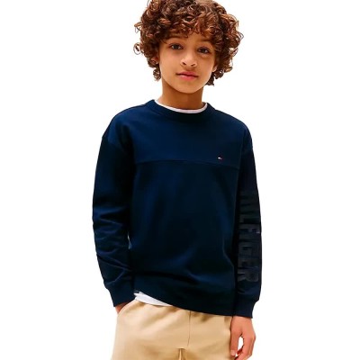 тениска,детски,тениски,tommy,hilfiger,graphic,long,sleeve,t,shirt,blue