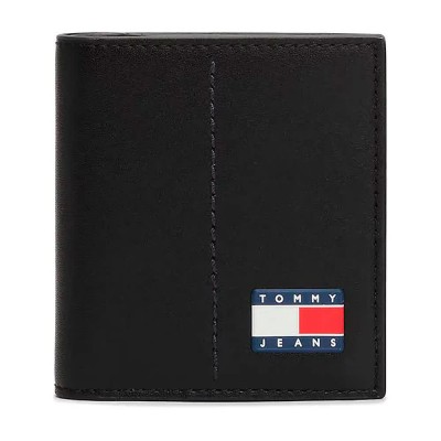 портфейли,и,портмонета,tommy,jeans,heritage,wallet,black,(black)