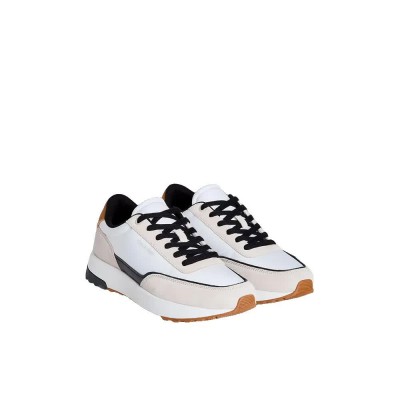 маратонки,мъжки,маратонки,calvin,klein,city,runner,trainers,stony,beige,white,dried,oregano,(white)