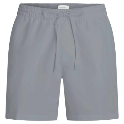 бански,гащета,мъжки,бански,костюми,calvin,klein,core,logo,medium,drawstring,swimming,shorts,grey