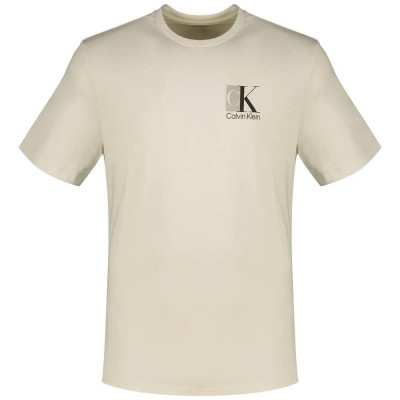 тениска,мъжки,тениски,calvin,klein,graphic,abstract,short,sleeve,t,shirt,chalk,(beige)
