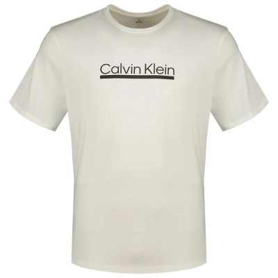 тениска,мъжки,тениски,calvin,klein,graphic,outline,short,sleeve,t,shirt,bright,white,(white)