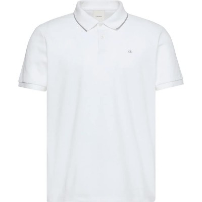 мъжки,блузи,с,яка,calvin,klein,pique,classic,short,sleeve,polo,white,(bright,white)