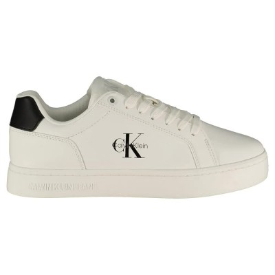 маратонки,дамски,маратонки,calvin,klein,jeans,rome,classic,trainers,bright,white,black,(white)