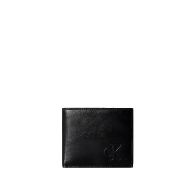 портфейли,и,портмонета,calvin,klein,jeans,sculpted,impression,billfold,wallet,black