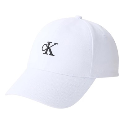 дънки,всички,шапки,calvin,klein,jeans,monogram,cap,white,(bright,white)