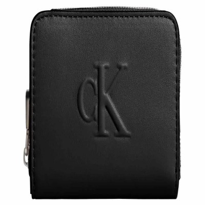 портфейли,и,портмонета,calvin,klein,jeans,standard,impress,woman,wallet,black,(black)