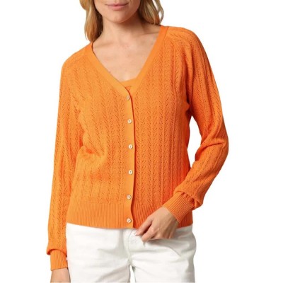 блуза,дамски,пуловери,дамски,плетени,дрехи,deeluxe,horfi,sweater,tangerine,(orange)