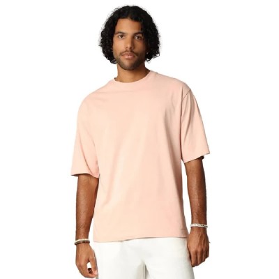 тениска,мъжки,тениски,deeluxe,ideal,short,sleeve,t,shirt,orange,(light,peach)