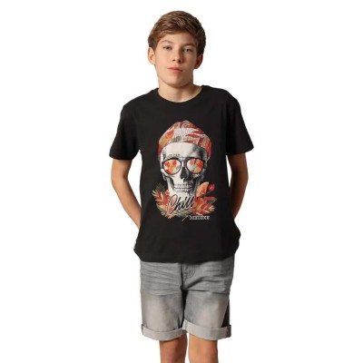 тениска,детски,тениски,deeluxe,jek,short,sleeve,t,shirt,black,(charcoal)