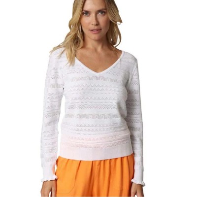 блуза,дамски,пуловери,дамски,плетени,дрехи,deeluxe,juna,sweater,white,(off,white)