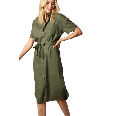 рокля,дамски,поли,и,рокли,deeluxe,luana,long,dress,green,(khaki)