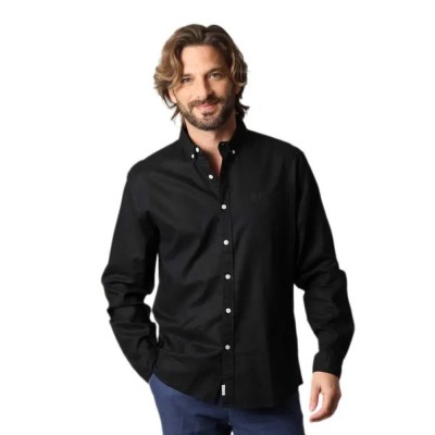 риза,с,дълъг,ръкав,мъжки,ризи,deeluxe,sole,long,sleeve,shirt,black