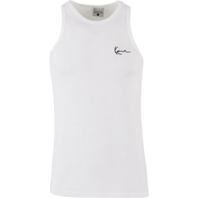тениска,мъжки,тениски,karl,kani,chest,waffle,sleeveless,t,shirt,white