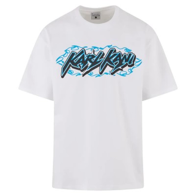 тениска,мъжки,тениски,karl,kani,heat,short,sleeve,t,shirt,white