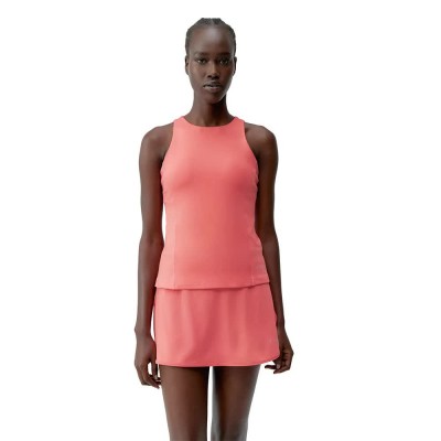 тениска,дамски,тениски,born,living,yoga,gadea,sleeveless,t,shirt,sunset,coral,(pink)