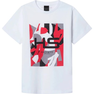 тениска,детски,тениски,hackett,coral,short,sleeve,t,shirt,white,(white)