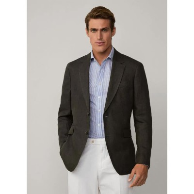 яке,мъжки,якета,hackett,delave,hopsack,jacket,khaki,(green)