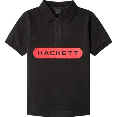 детски,блузи,с,яка,hackett,essential,short,sleeve,polo,black