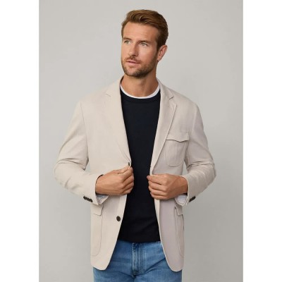 яке,мъжки,якета,hackett,gmd,hbone,ep,jacket,linen,beige,(beige)