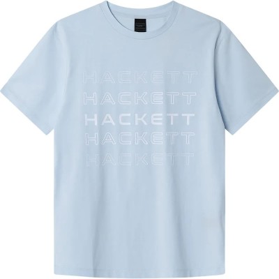 тениска,мъжки,тениски,hackett,gradient,short,sleeve,t,shirt,sky,blue,(blue)