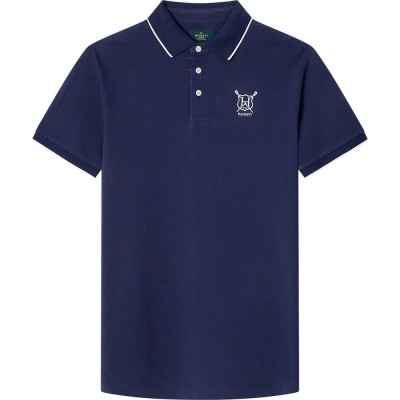 мъжки,блузи,с,яка,hackett,heritage,regatta,logo,short,sleeve,polo,ink,blue,(blue)