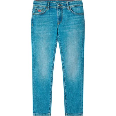 дънки,детски,панталони,hackett,hk210768,slim,fit,jeans,blue