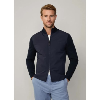 блуза,мъжки,пуловери,дамски,пуловери,hackett,hm703343,full,zip,sweater,blue,(midnight,blue)