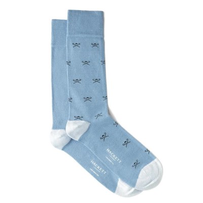 чорапи,мъжки,чорапи,hackett,icon,hmu30154,socks,2,pairs,sea,blue,(blue)