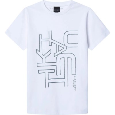 тениска,детски,тениски,hackett,laser,graphic,short,sleeve,t,shirt,white